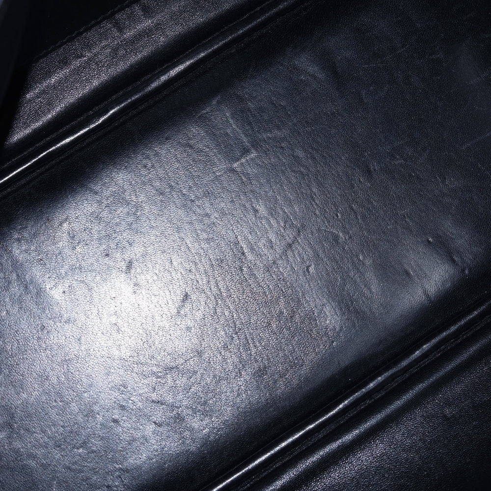 HERMES(エルメス) ボリード35 トゴ レザー 2WAY ハンド ショルダーバッグ シルバー金具 ブラック □H刻印 レディース