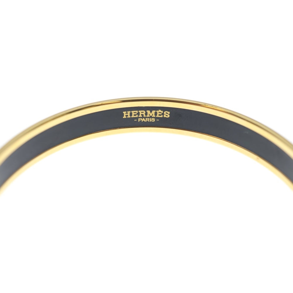 HERMES(エルメス) エマイユ PM バングル ピンク系×ゴールド BRIDE DE GALA TATTOO FIN レディース