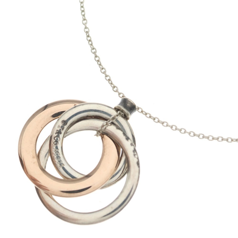 TIFFANY & Co.(ティファニー) 1837 インターロッキングサークル ネックレス SV925 シルバー アクセサリー レディース