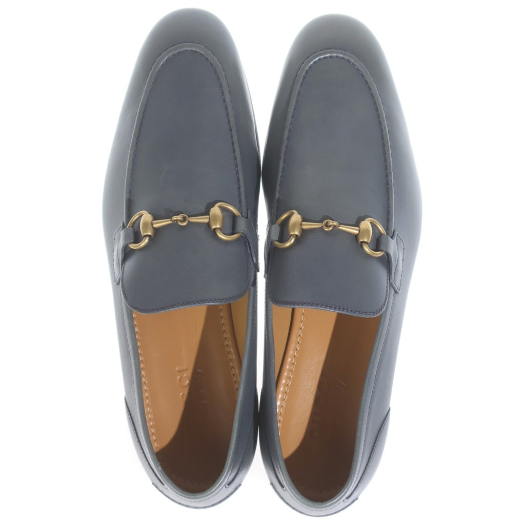 GUCCI(グッチ) ヨルダーン ホースビットローファー グレー 406994