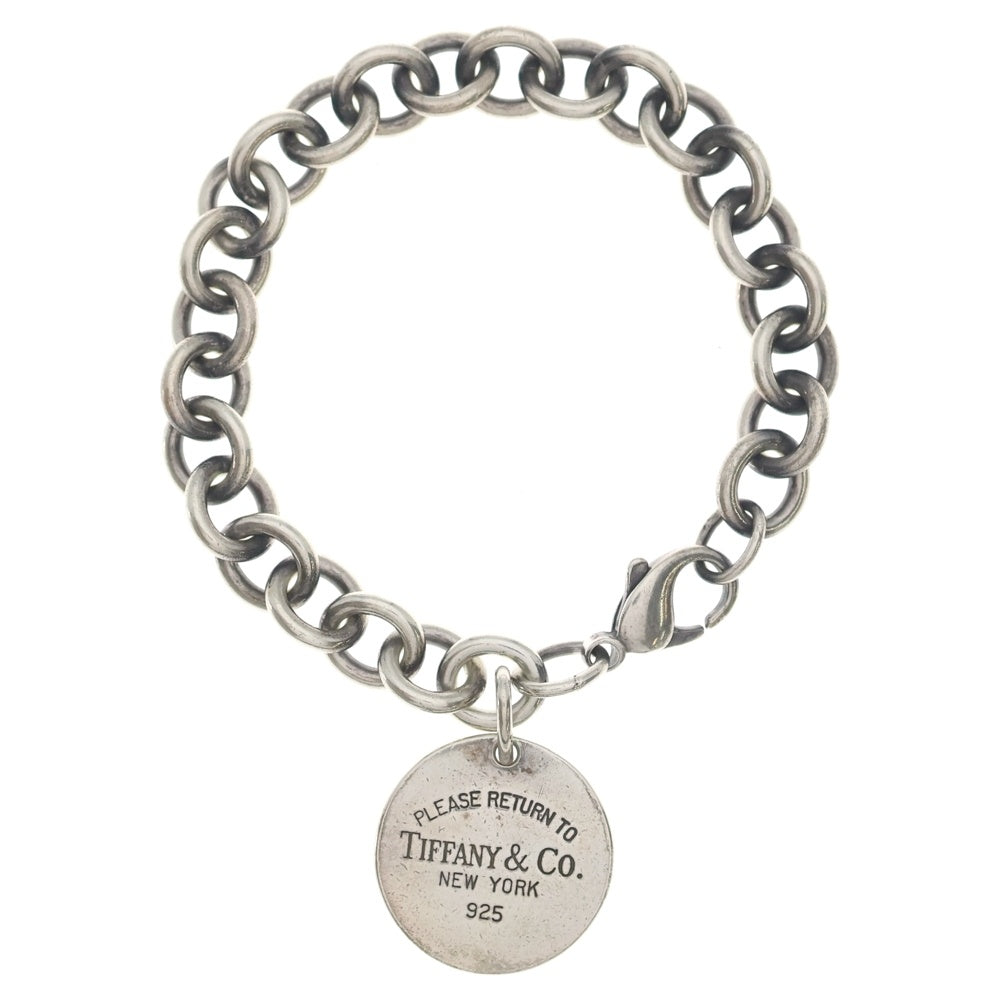 Tiffany & Co. シルバー　チェーンブレスレット TIFFANY & Co.(ティファニー) リターントゥティファニー ラウンド