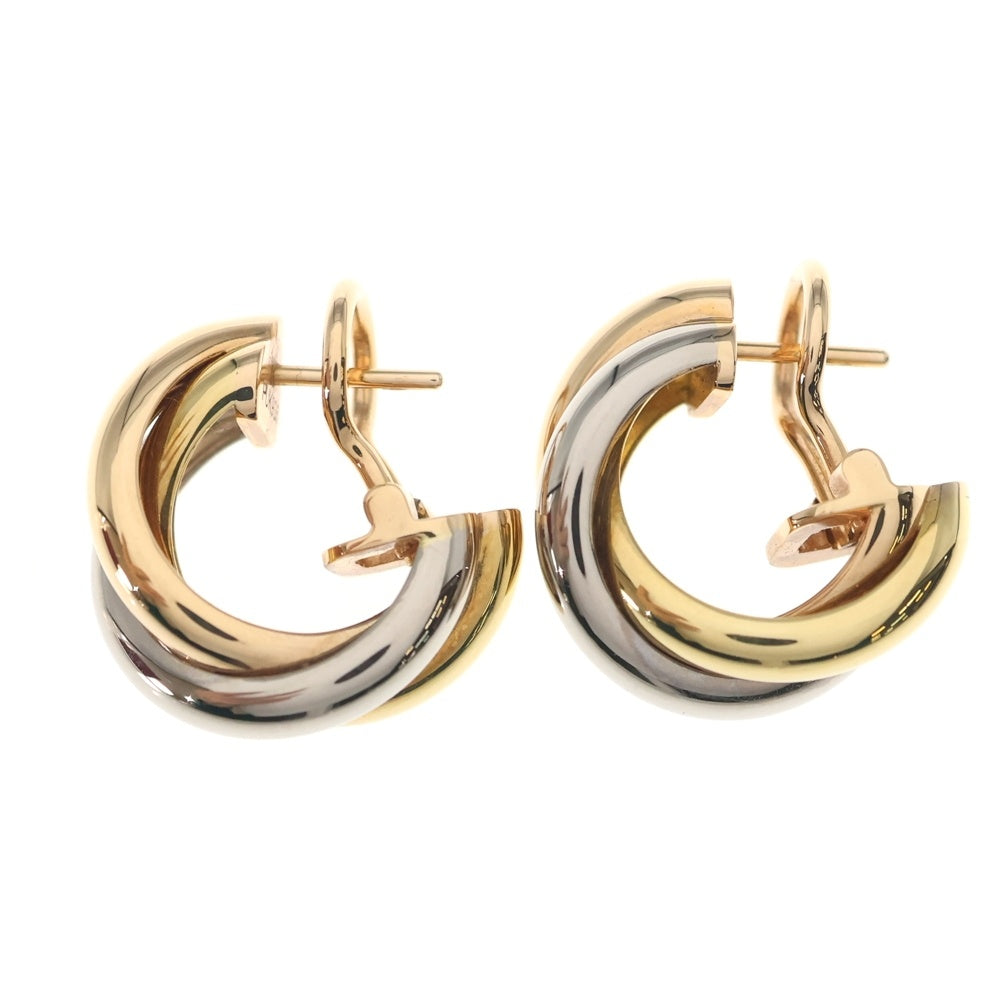 Cartier(カルティエ) トリニティ クラシック ピアス Au750 K18 YG/PG/WG ゴールド レディース