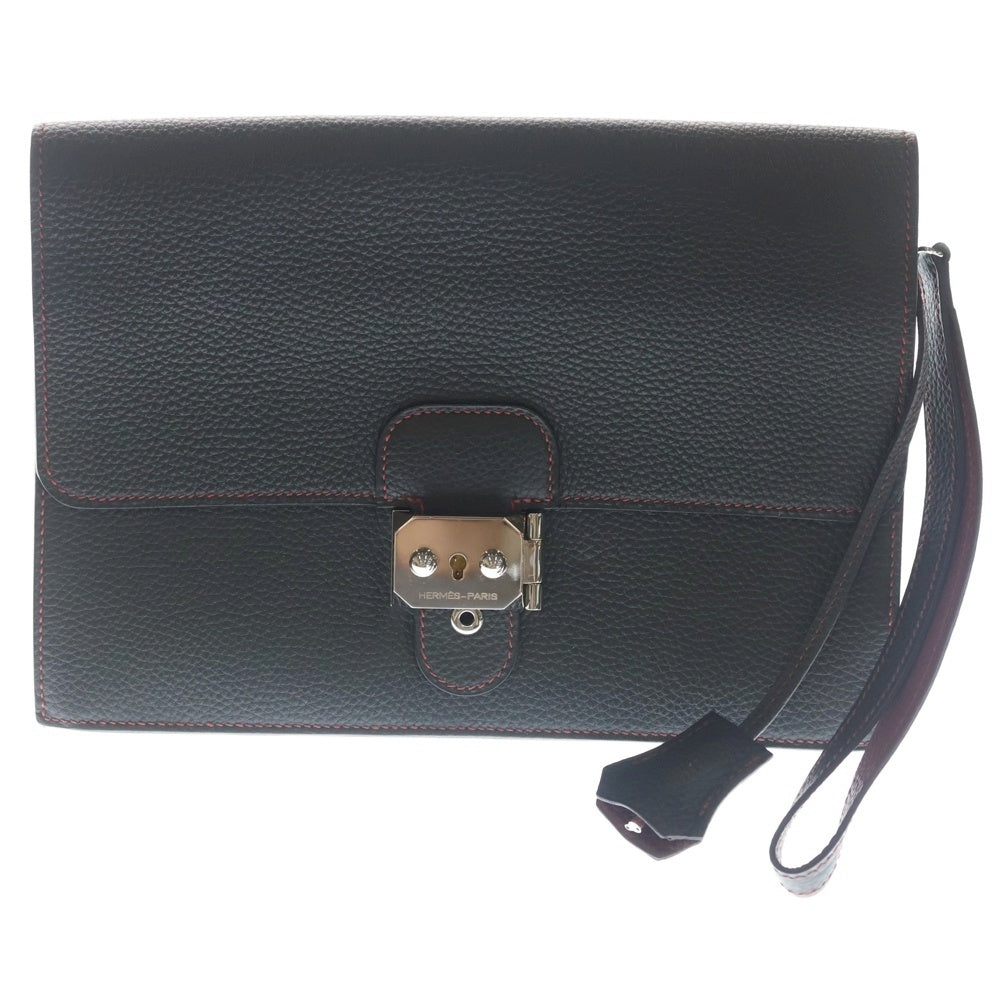 週末限定・エルメスHERMES クラッチバッグ セカンドバッグ フールトゥ HERMES(エルメス) サックアデペッシュ24 トゴ レザー クラッチ