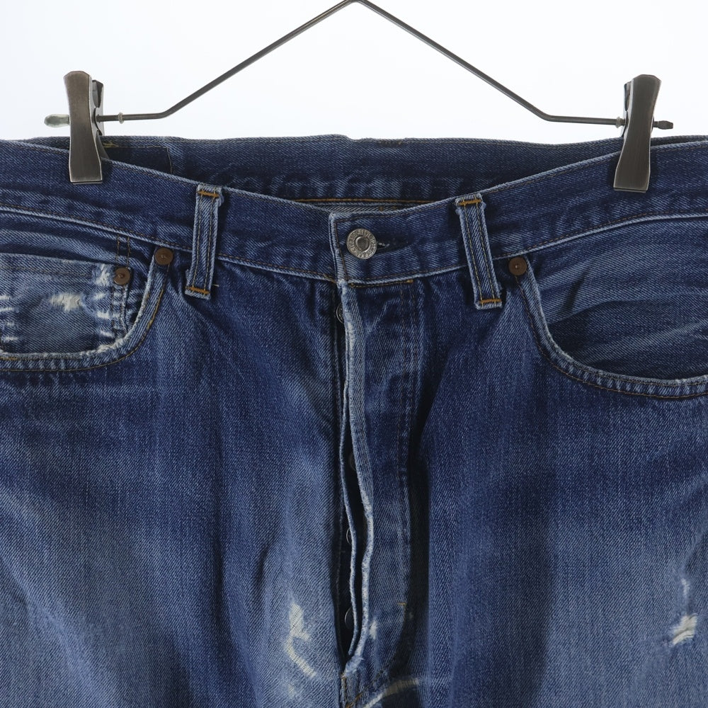Levi's(リーバイス) 00S 501XX 復刻 BIG E ボタン裏555 デニムパンツ ジーンズ インディゴ