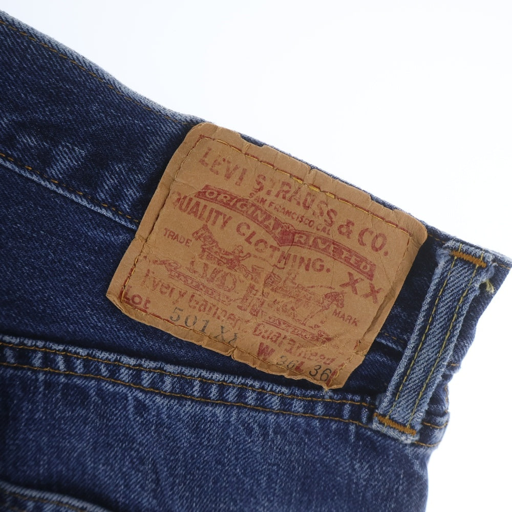 Levi's(リーバイス) 00S 501XX 復刻 BIG E ボタン裏555 デニムパンツ ジーンズ インディゴ
