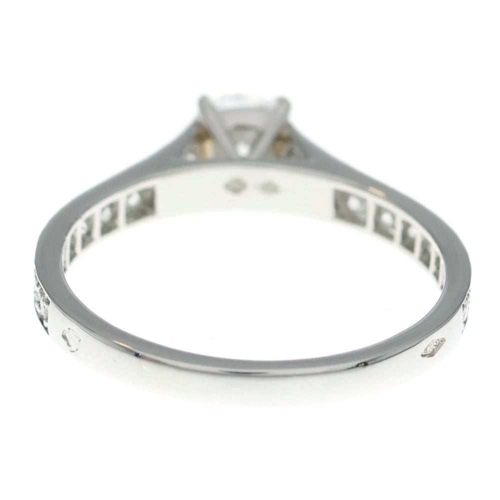 Van Cleef & Arpels(ヴァンクリーフアンドアーペル) ロマンス ソリティア ダイヤ リング 指輪 Pt950 プラチナ プラチナ VCARG41549 レディース