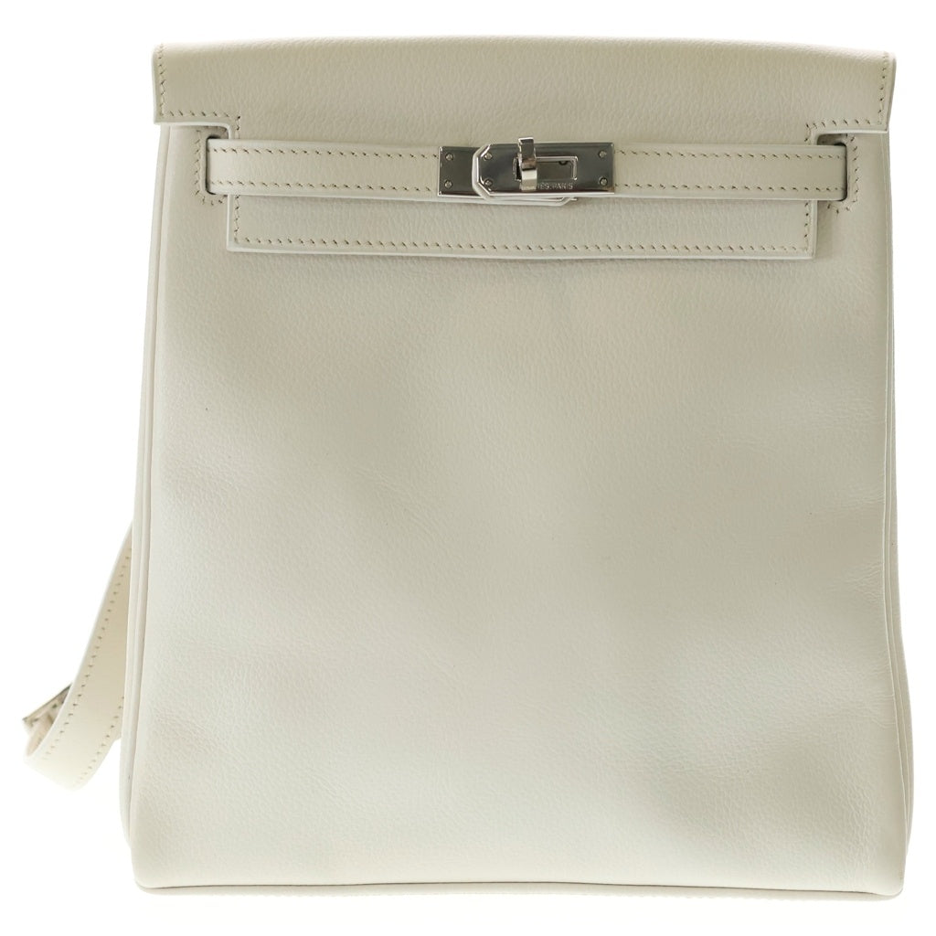 HERMES(エルメス) ケリー アドPM 白系 クシュベル SV金具 □D刻印 レディース