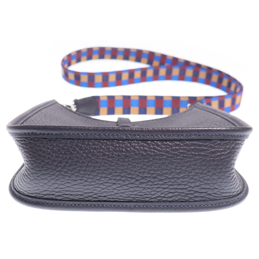 HERMES(エルメス) エヴリンTPM アマゾン ショルダーバッグ トリヨンクレマンス シルバー金具 ブラック B刻印 レディース