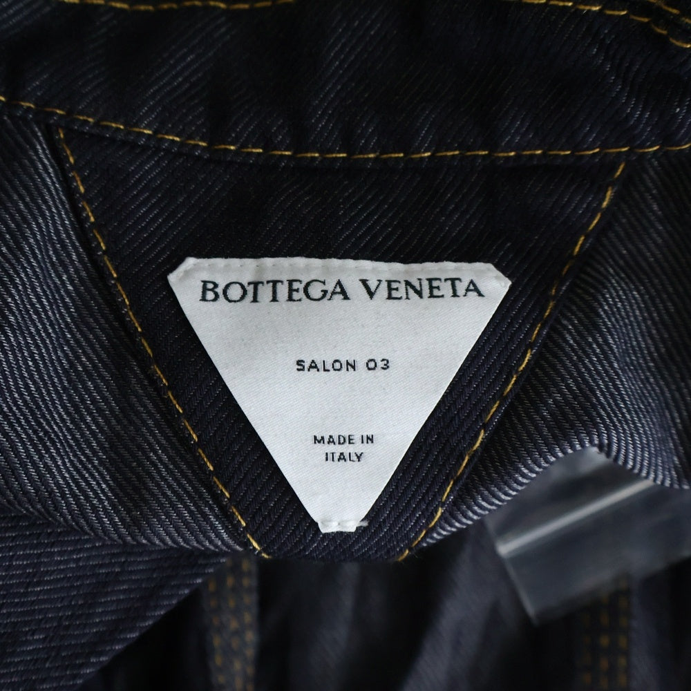 BOTTEGA VENETA(ボッテガヴェネタ) ■ CINCHED DENIM JACKE デニムジャケット インディゴ レディース 699298