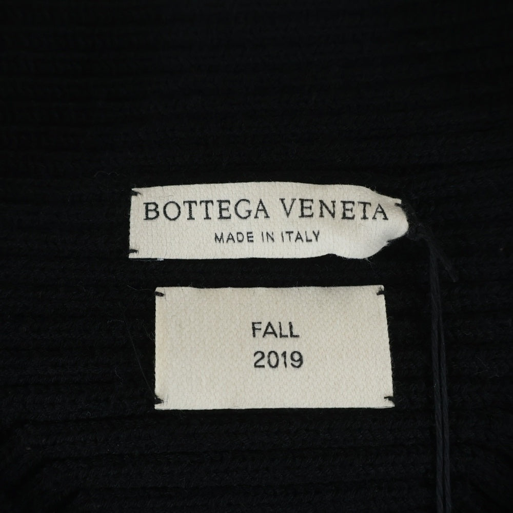 BOTTEGA VENETA(ボッテガヴェネタ) ■ニット ブラック デザインワンピース レディース 588945