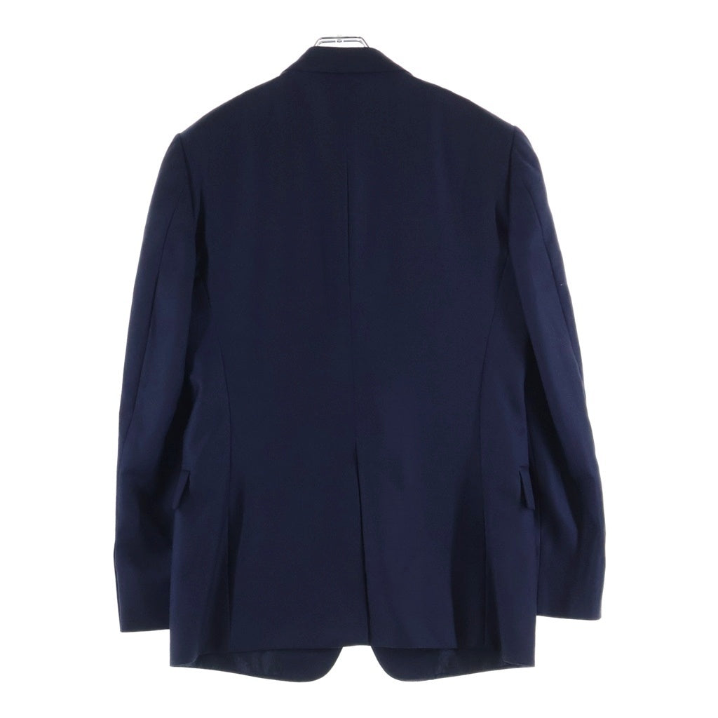 GUCCI(グッチ) セットアップスーツ ウール 2B テーラードジャケット ノータック スラックスパンツ ネイビー 221531
