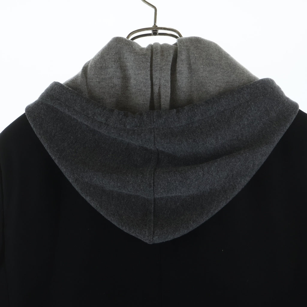Dior HOMME(ディオールオム) 14AW ノッチトラベル 3Bフーデット テーラードジャケット ブラック #48 433C215Z2200