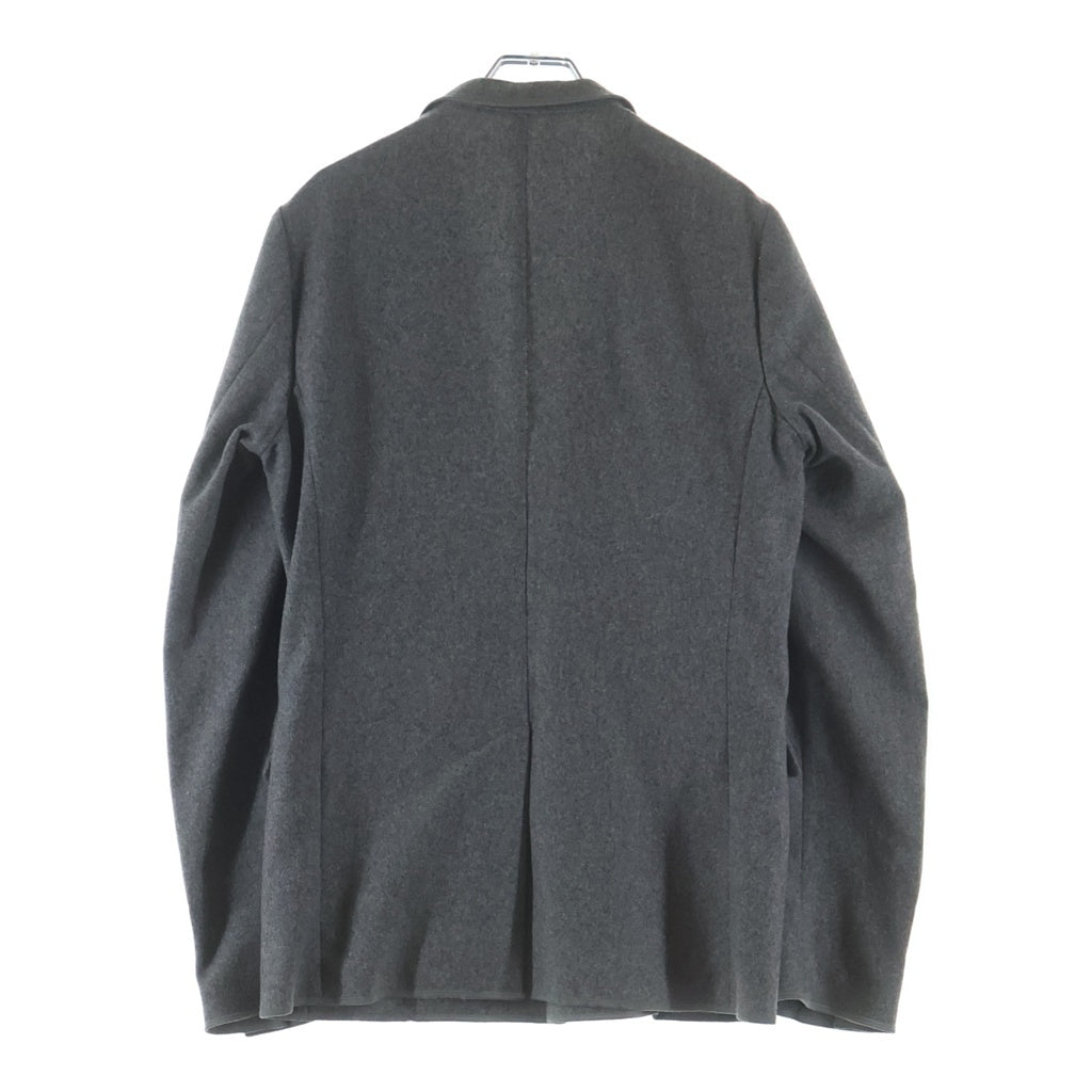 Dior HOMME(ディオールオム) 11AW パイピング ナローラペル カシミヤジャケット グレー 133C212E1875