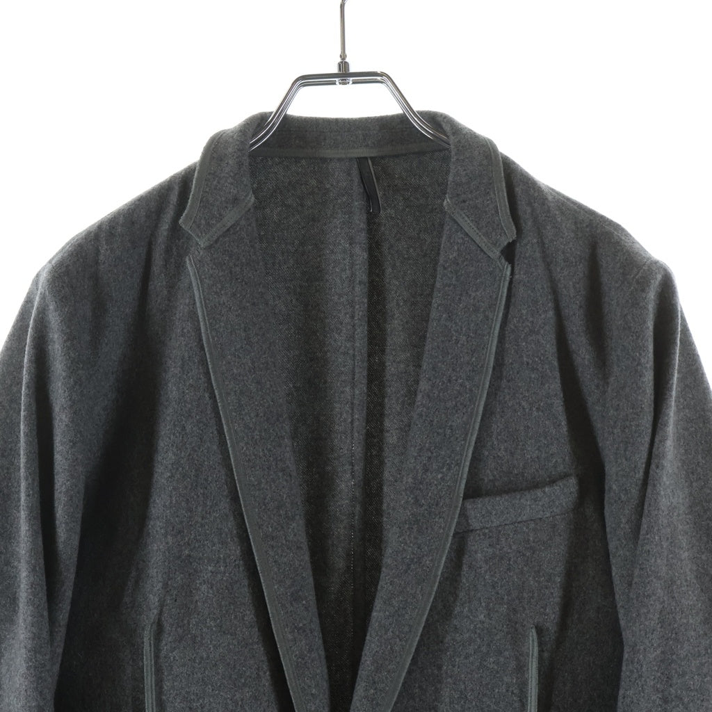 Dior HOMME(ディオールオム) 11AW パイピング ナローラペル カシミヤジャケット グレー 133C212E1875