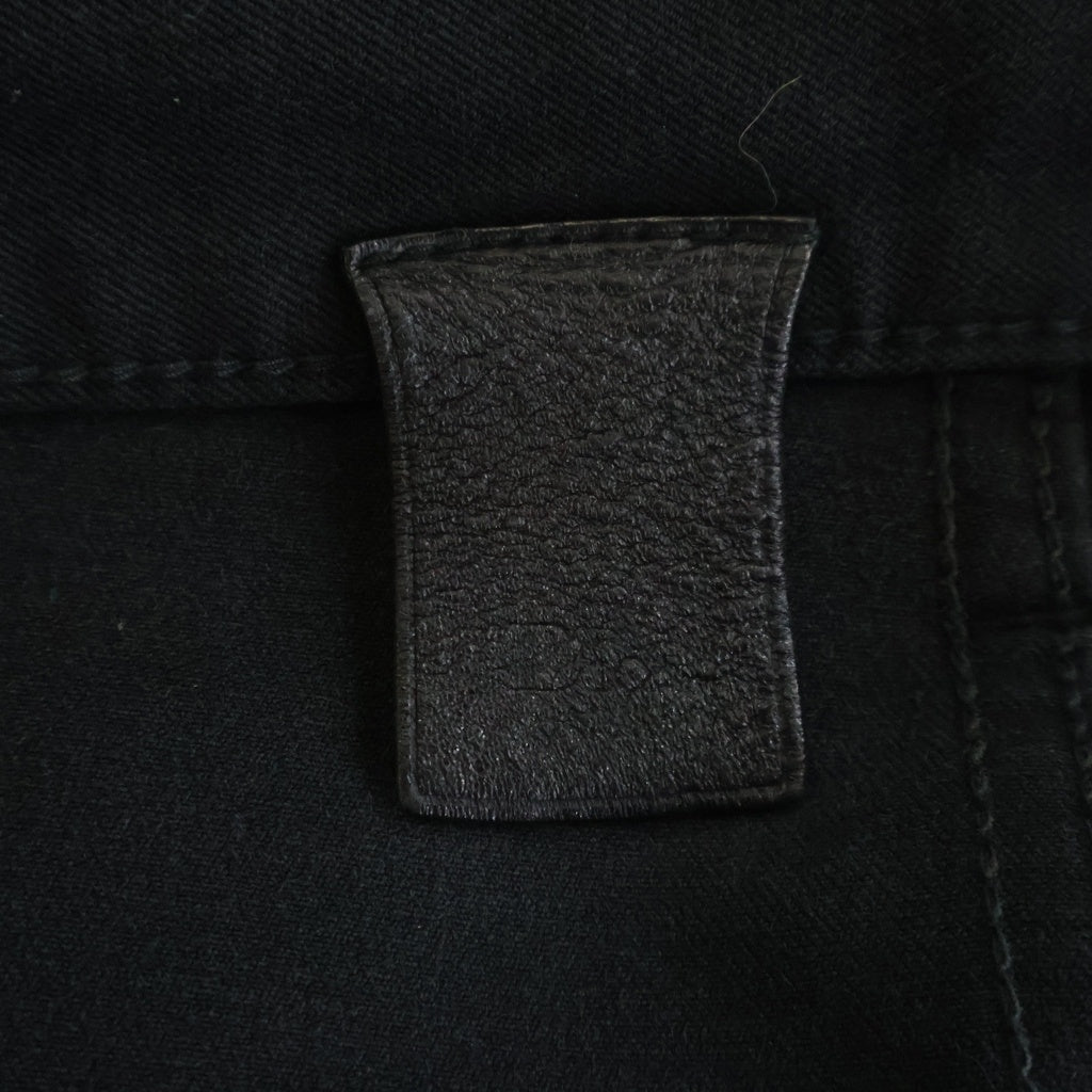 Dior HOMME(ディオールオム) ブラックデニムパンツ 31