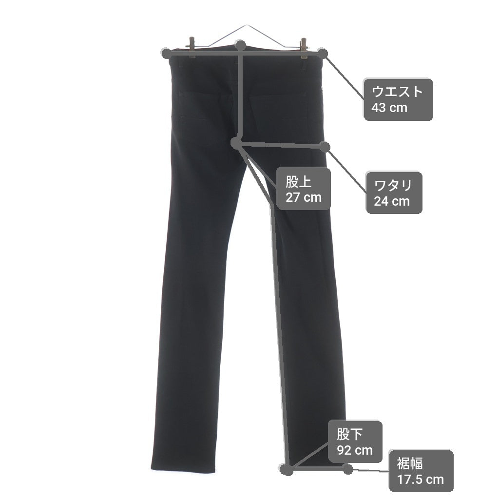 Dior HOMME(ディオールオム) ブラックデニムパンツ 31