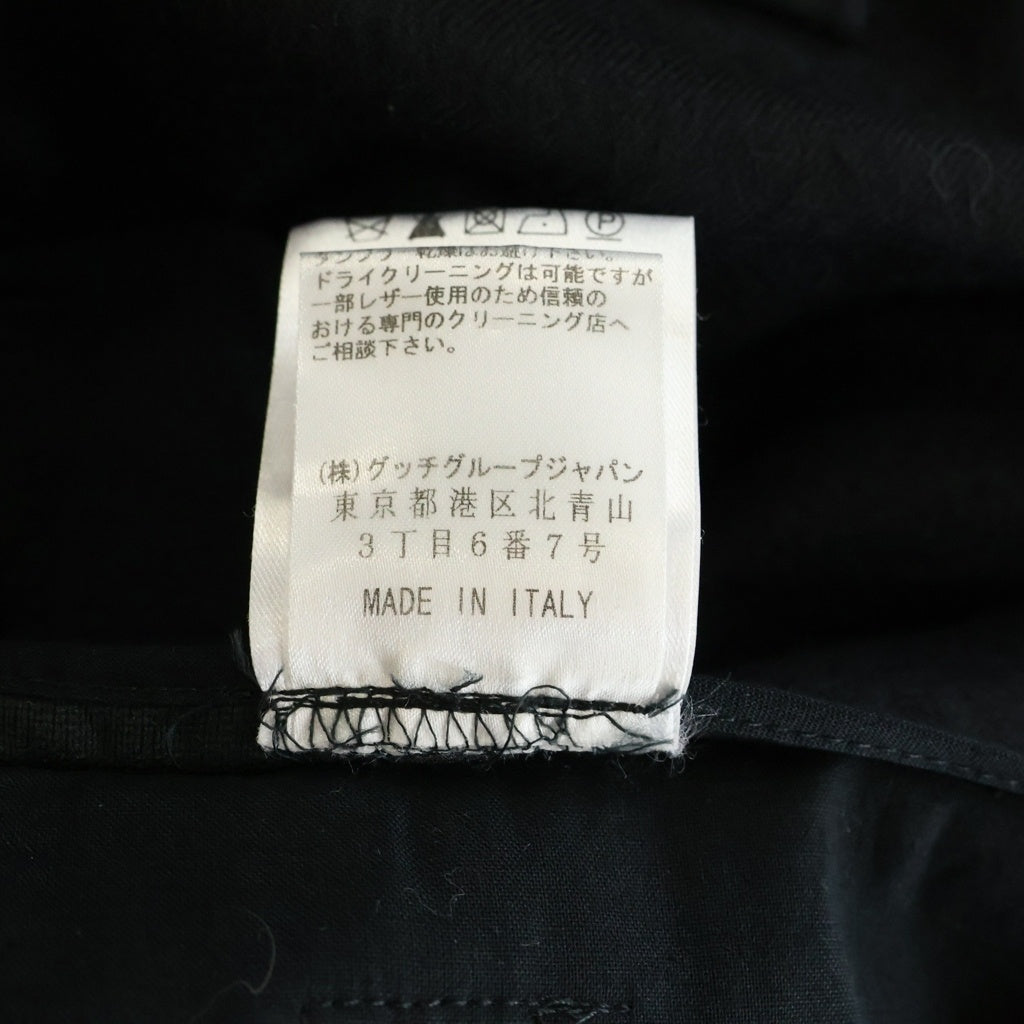 GUCCI(グッチ) カーゴパンツ ウール ブラック 50 243416 Z2693
