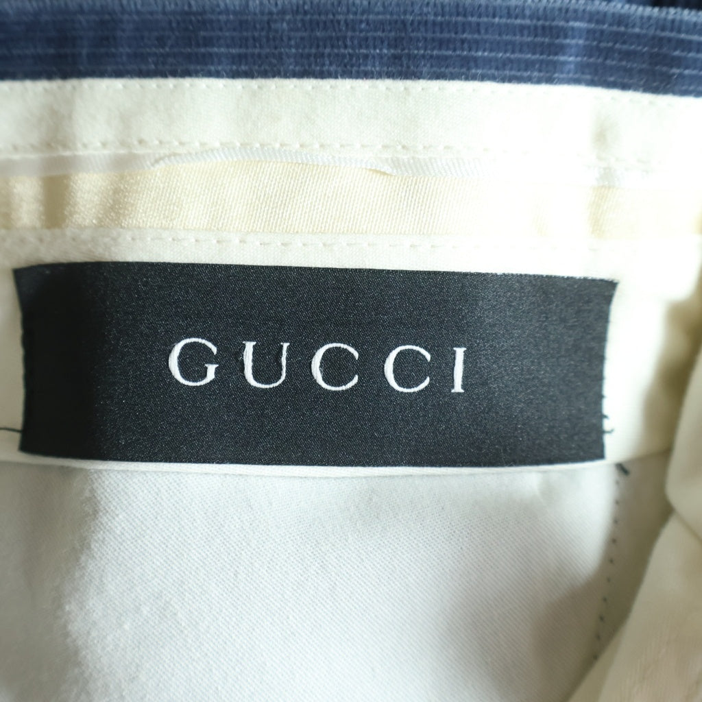 GUCCI(グッチ) コーデュロイパンツ 52R ブルー