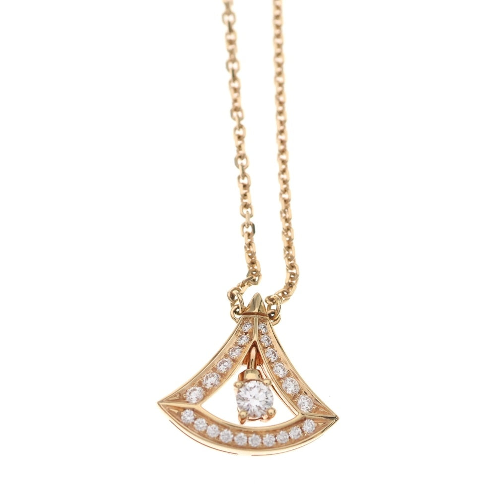 BVLGARI(ブルガリ) ディーヴァ ドリーム ダイヤネックレス K18PG ピンクゴールド 354363 レディース