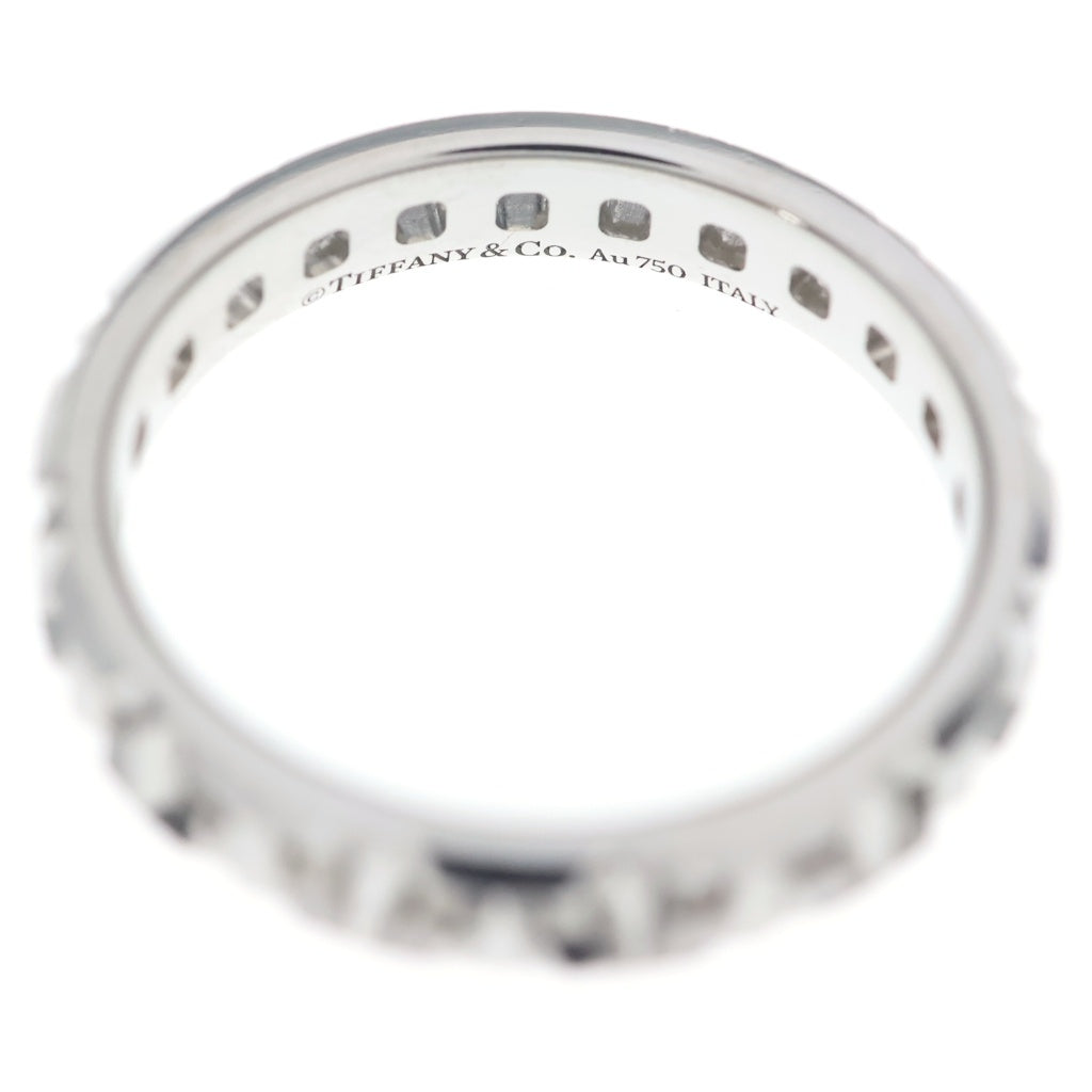 TIFFANY & Co.(ティファニー) Tトゥルー ナロー リング ホワイトゴールド 750WG #10
