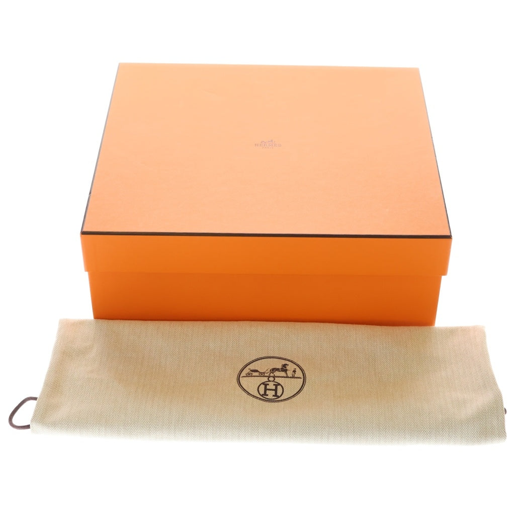 HERMES(エルメス) ガーデンパーティTPM エプソン レザー グリアスファルト グレー シルバー金具 A刻印 レディース