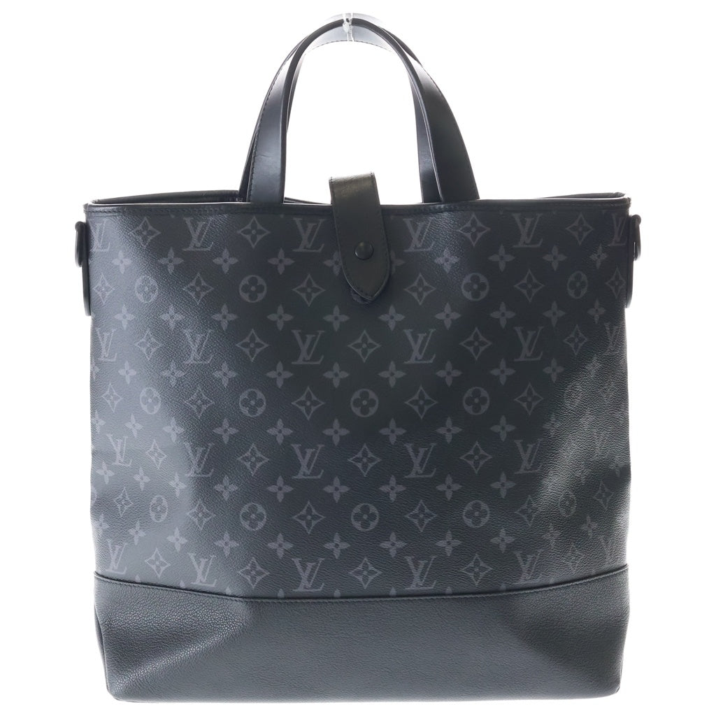 LOUIS VUITTON(ルイヴィトン) ソミュールトート モノグラム エクリプス 2WAY ハンド ショルダーバッグ ブラック M45914