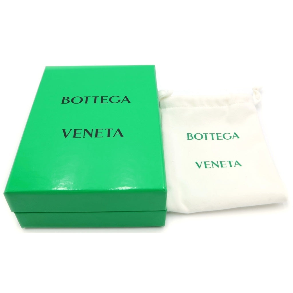 BOTTEGA VENETA(ボッテガヴェネタ) イントレチャート 二つ折りカードケース 名刺入れ 財布 ブラック レザー