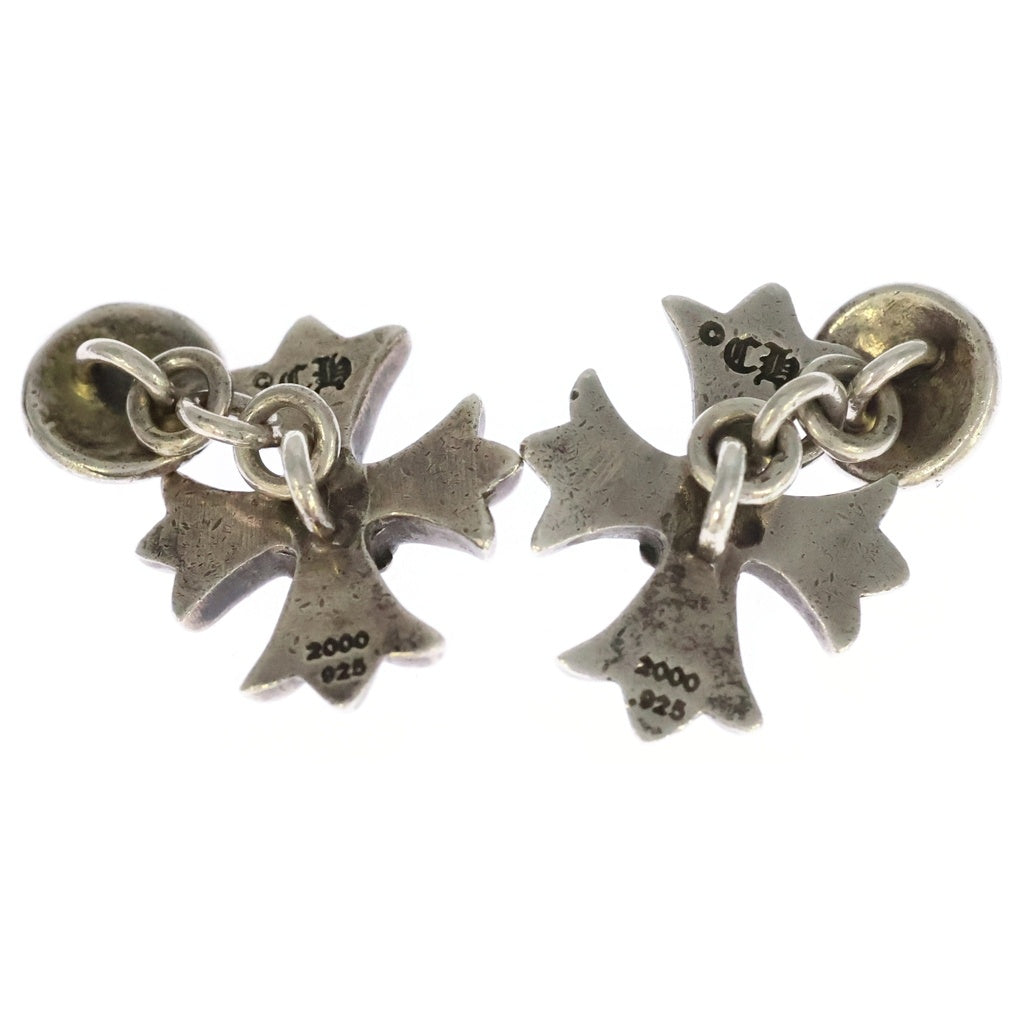 CHROME HEARTS(クロムハーツ) ダブルCHクロス カフスボタン カフリンクス シルバー