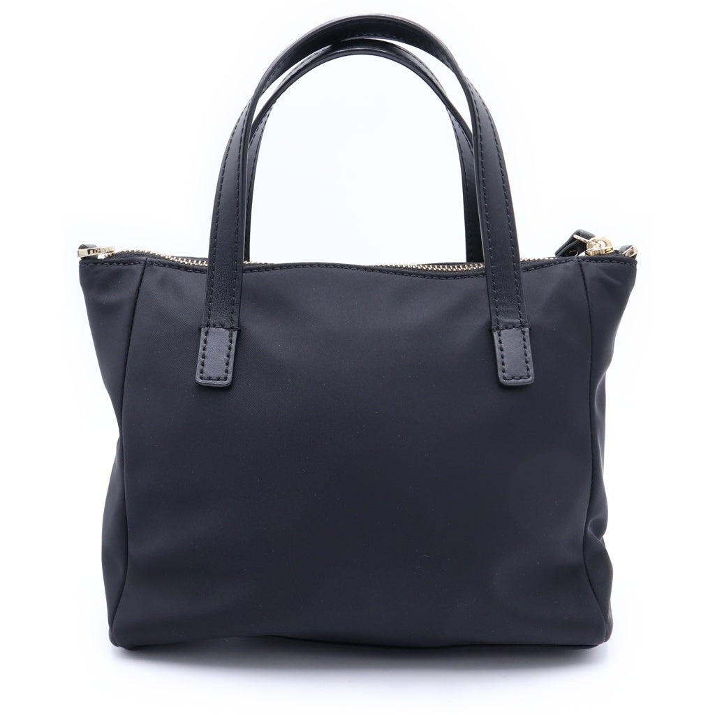 Kate Spade(ケイトスペード) リボンデザイン ナイロン 2WAY ハンド ショルダーバッグ ブラック PXRU9411 レディース