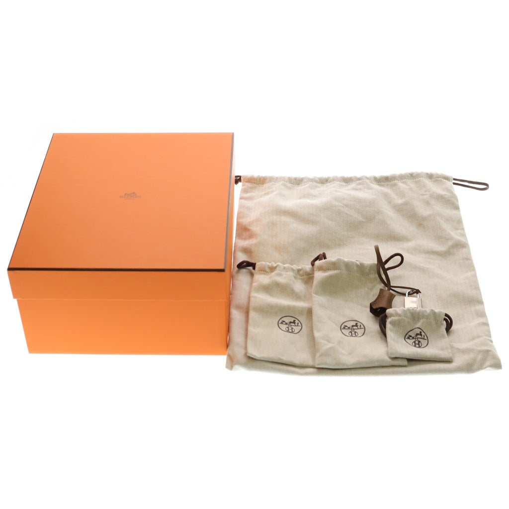 HERMES(エルメス) ケリーメッセンジャーPM アルザン トゴ レザー ショルダーバッグ シルバー金具 ブラウン K刻印 レディース