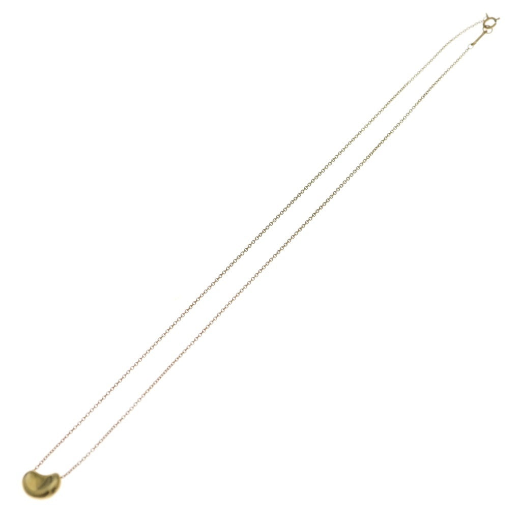 TIFFANY & Co.(ティファニー) エルサペレッティ ビーン ネックレス Au750 K18 PG ピンクゴールド レディース