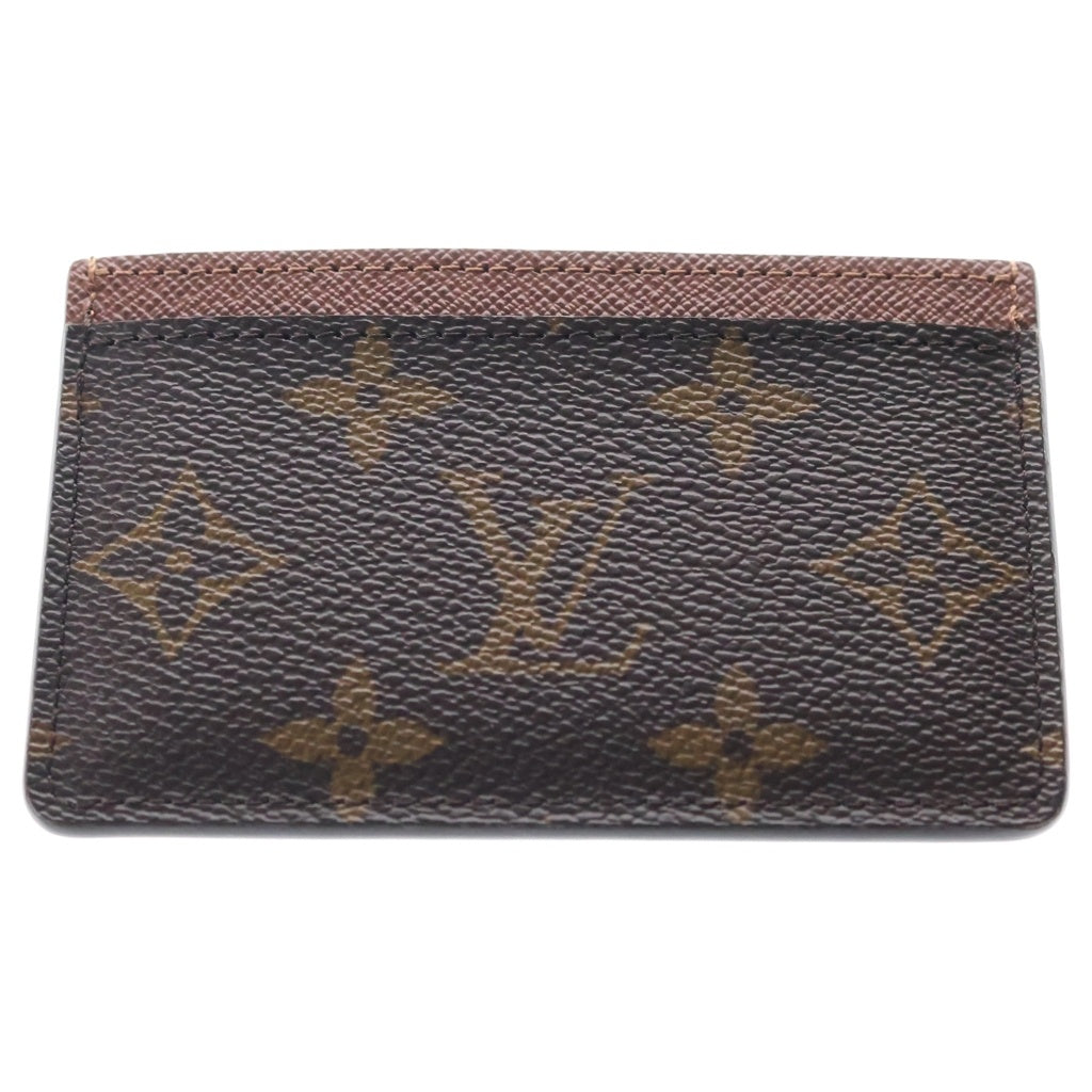 LOUIS VUITTON(ルイヴィトン) モノグラム ポルトカルト サーンプル PVC カードケース ブラウン M61733 レディース