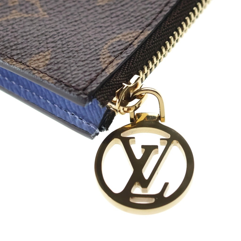 LOUIS VUITTON(ルイヴィトン) モノグラム ポルトカルト ロミー PVC カードケース ブルーフロスト ブラウン/ライトブルー M26653 レディース