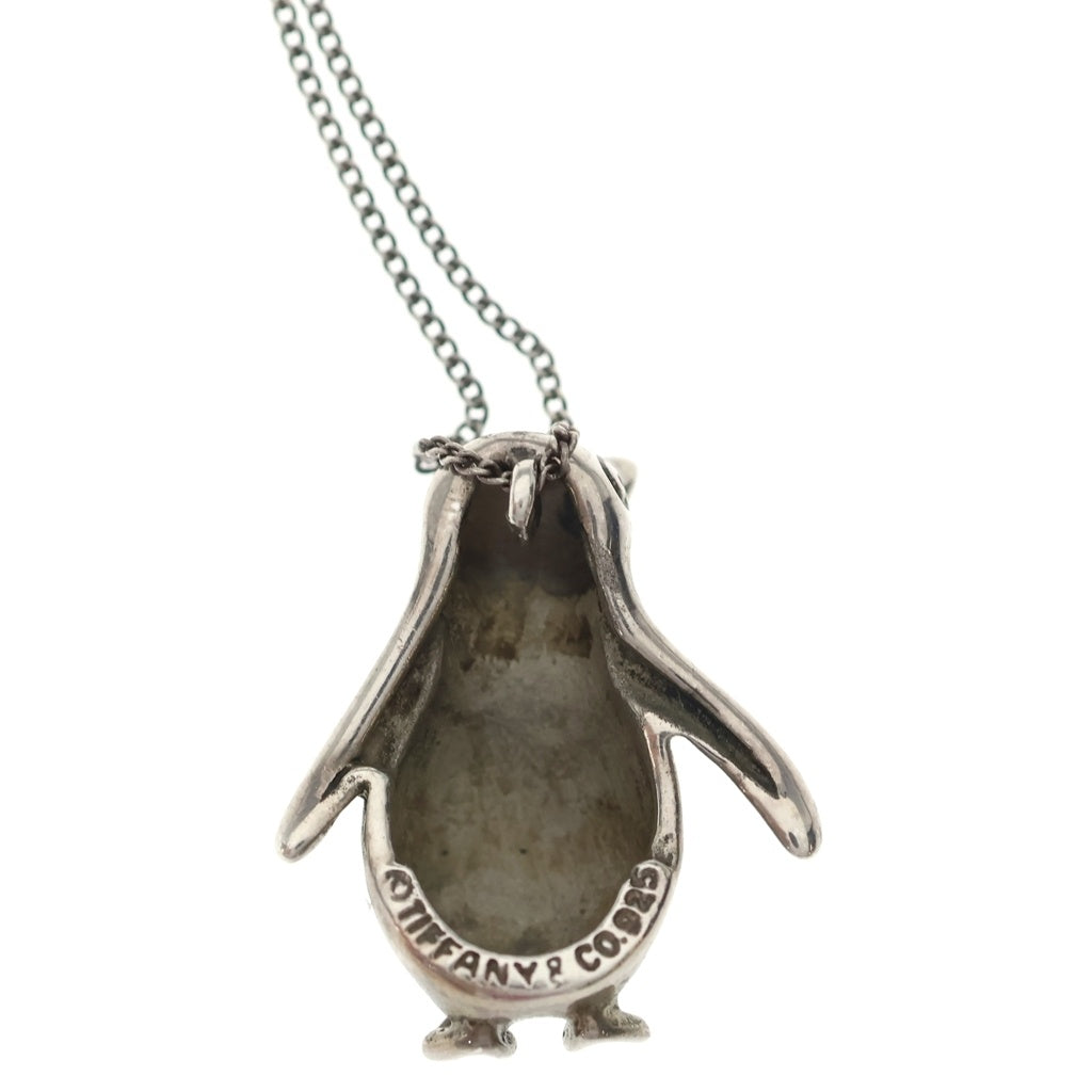 TIFFANY & Co.(ティファニー) ペンギンモチーフ ネックレス ペンダント チェーン シルバー Ag925 4.9g レディース