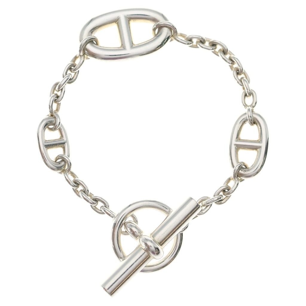 HERMES(エルメス) ファランドール ブレスレット チェーン シルバー Ag925 24.4g レディース