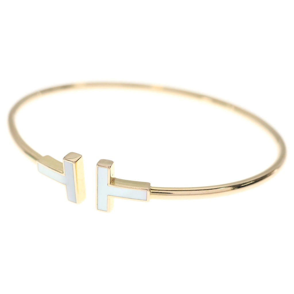 TIFFANY & Co.(ティファニー) Tワイヤー シェル バングル ブレスレット