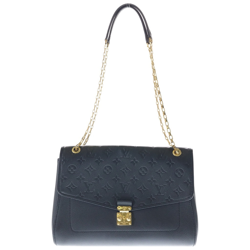 LOUIS VUITTON(ルイヴィトン) モノグラムアンプラント サンジェルマンMM ショルダーバッグ ブラック レザー M48933 レディース