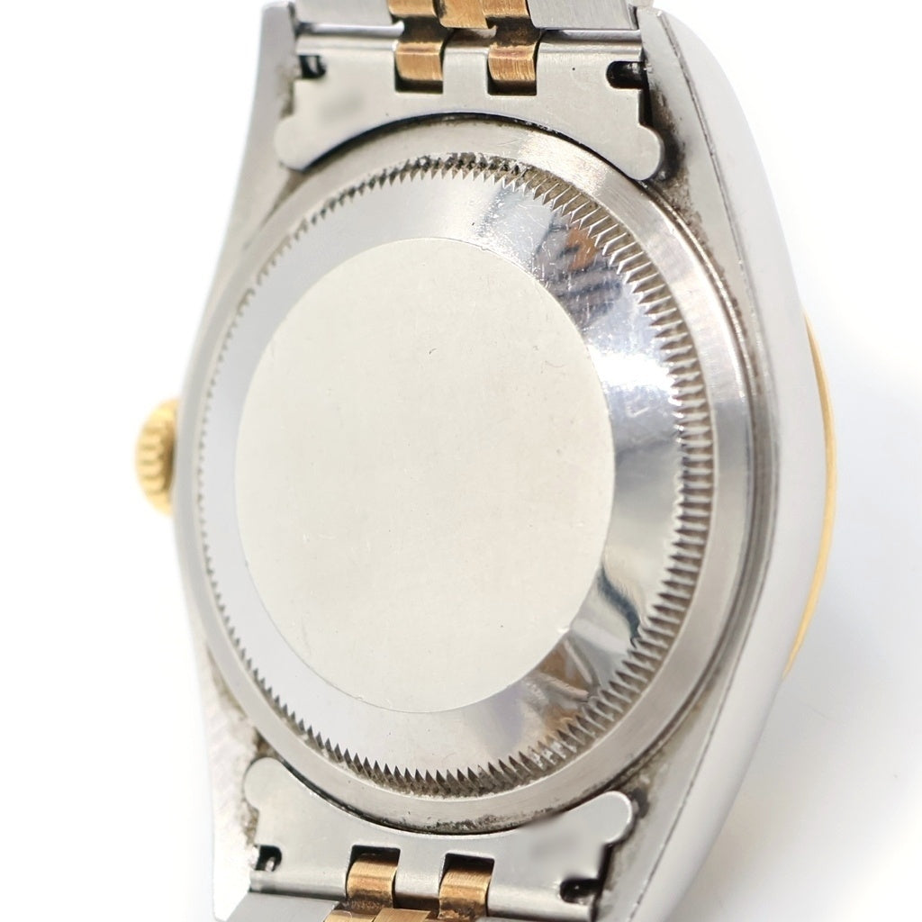 ROLEX(ロレックス) デイトジャスト 青文字盤 自動巻き 腕時計 K18YG イエローゴールド/シルバー 16233