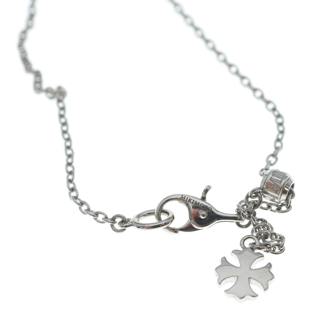 CHROME HEARTS(クロムハーツ) ×MIKIMOTO CH PLUS PEARL ミキモト CHプラス パール ネックレス K18WG ホワイトゴールド
