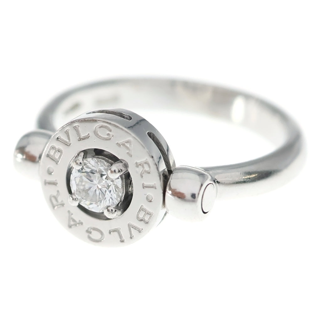 BVLGARI ブルガリ ブルガリブルガリ フリップリング ダイヤ ホワイトゴールド 750WG #52 BVLGARI(ブルガリ) ブルガリブルガリ フリップリング ダイヤ ホワイト