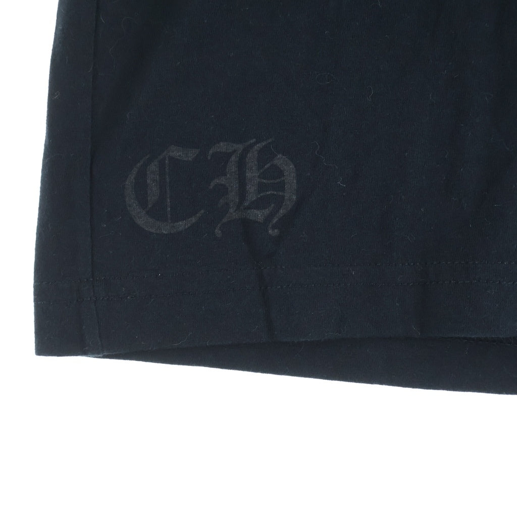 CHROME HEARTS(クロムハーツ) スクロールラベル 半袖Tシャツ ブラック #S レディース