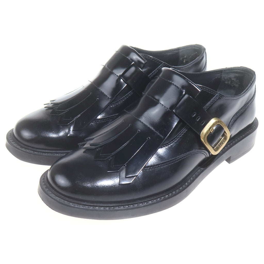 TOD'S(トッズ) タッセル ローファー ブラック レザー 革靴 レディース