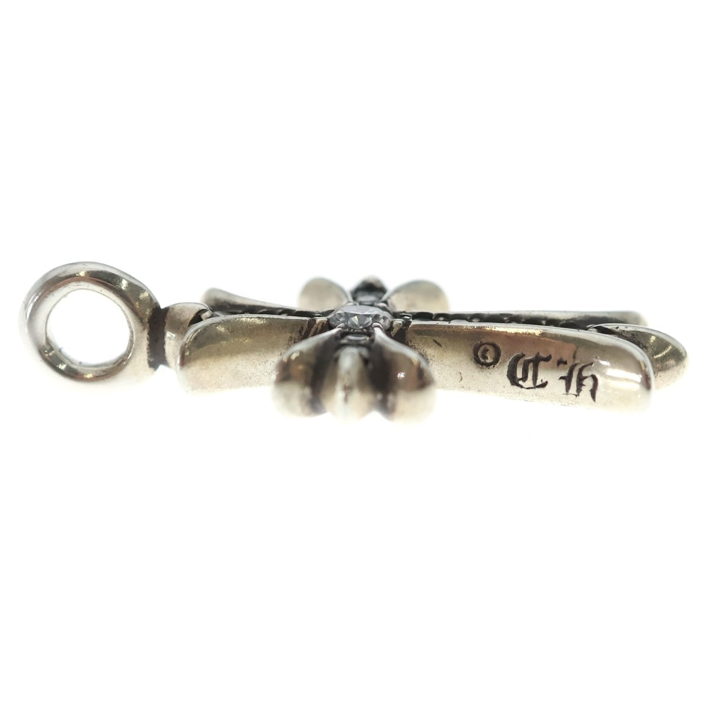 CHROME HEARTS(クロムハーツ) TNY CRSF P/DIA タイニーファットクロス PAVEダイヤ ペンダントトップ シルバー BCA323