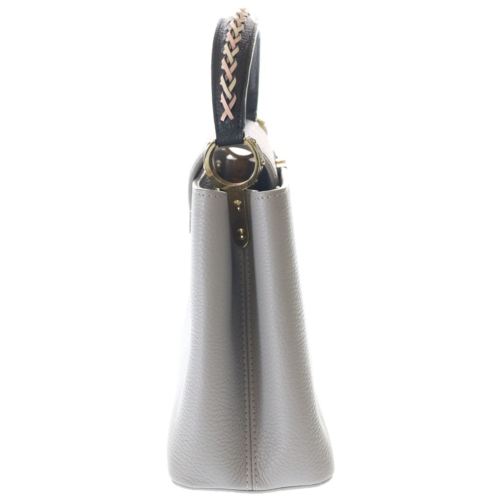 LOUIS VUITTON(ルイヴィトン) カプシーヌPM 2way ハンドバッグ ショルダーバッグ グレー トリヨンレザー M57029 ゴールド金具 レディース