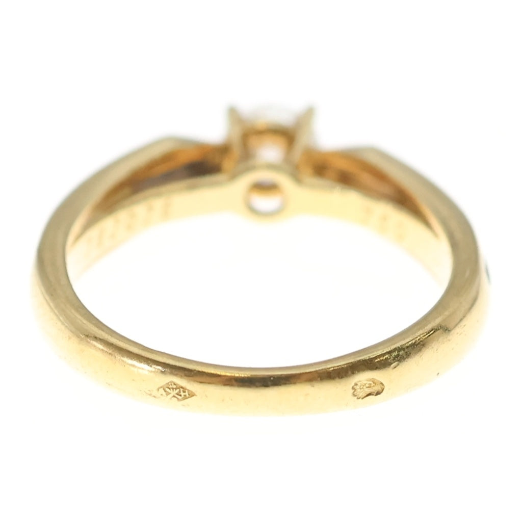 Cartier(カルティエ) トリニティ ソリテール ダイヤ リング ピンクゴールド×ゴールド×シルバー Au750 #48 レディース