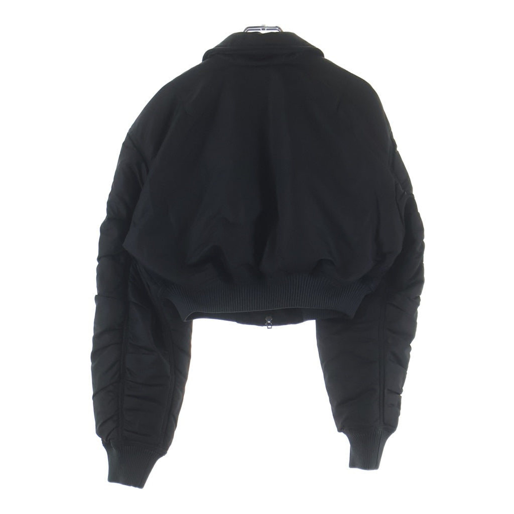 Acne Studios(アクネ ストゥディオズ) クロップド ボンバージャケット ブラック 32 レディース