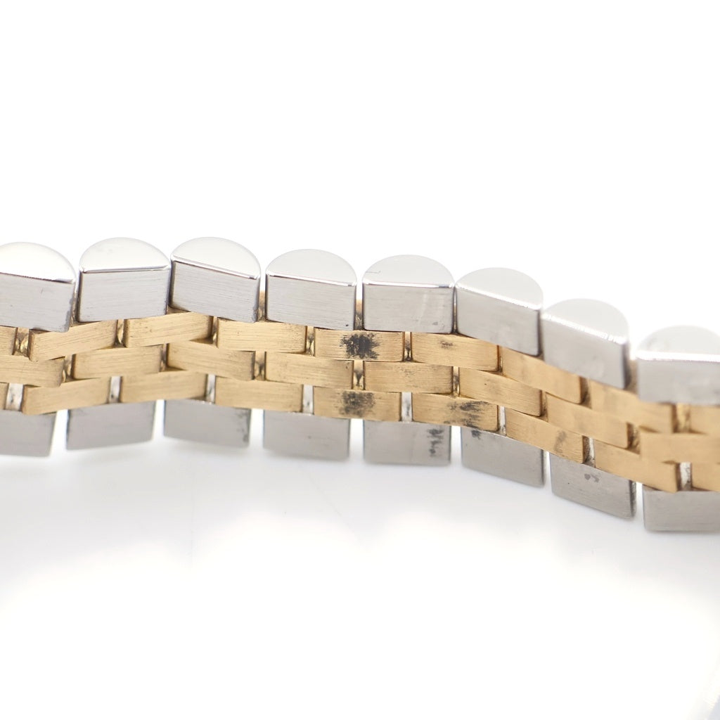 ROLEX(ロレックス) デイトジャスト シェル文字盤 10Pダイヤ 自動巻き 腕時計 K18YG イエローゴールド/シルバー 116233NG
