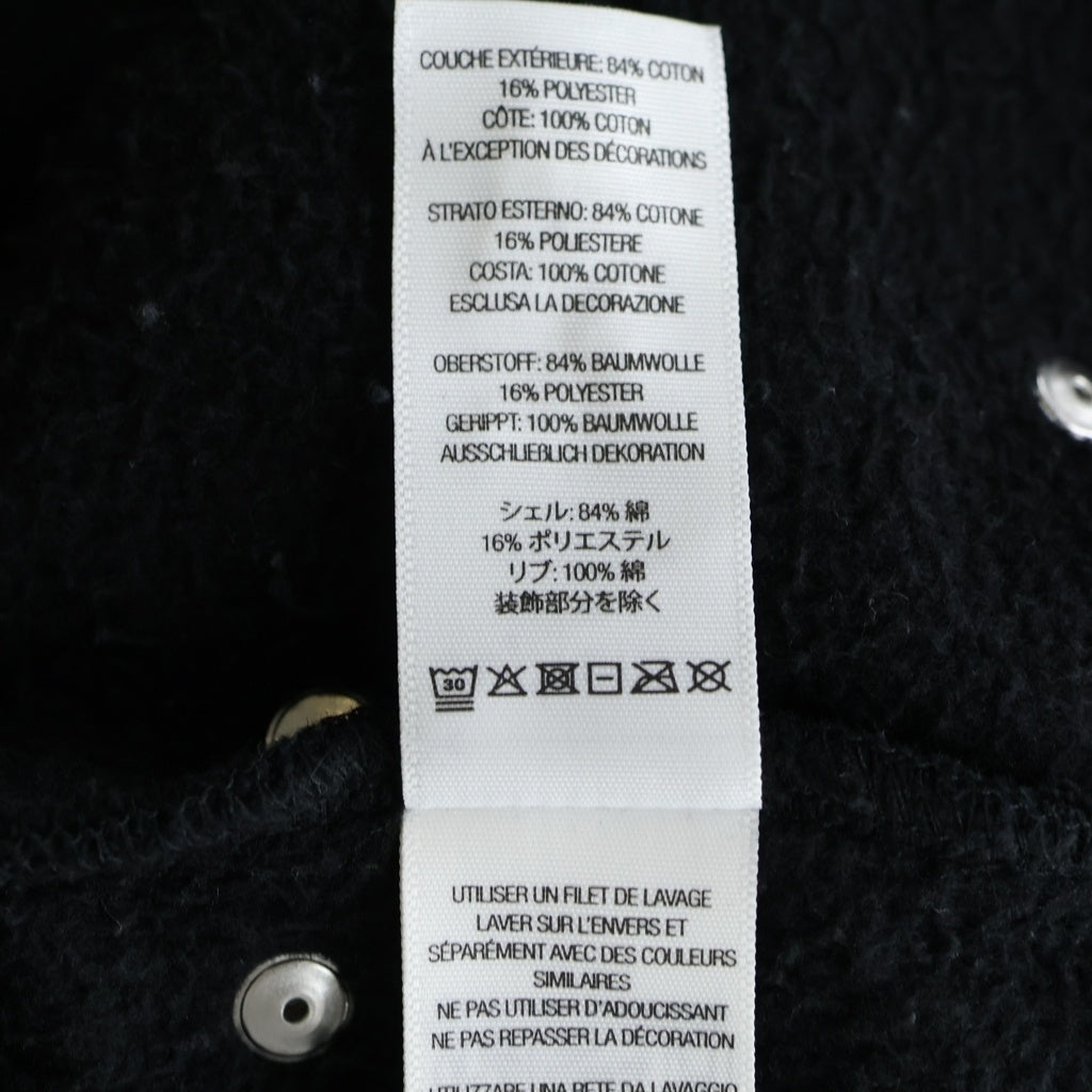 SUPREME(シュプリーム) Stars Studded Hooded Sweat スタースタッズ フーディー パーカー ブラック コットン XL
