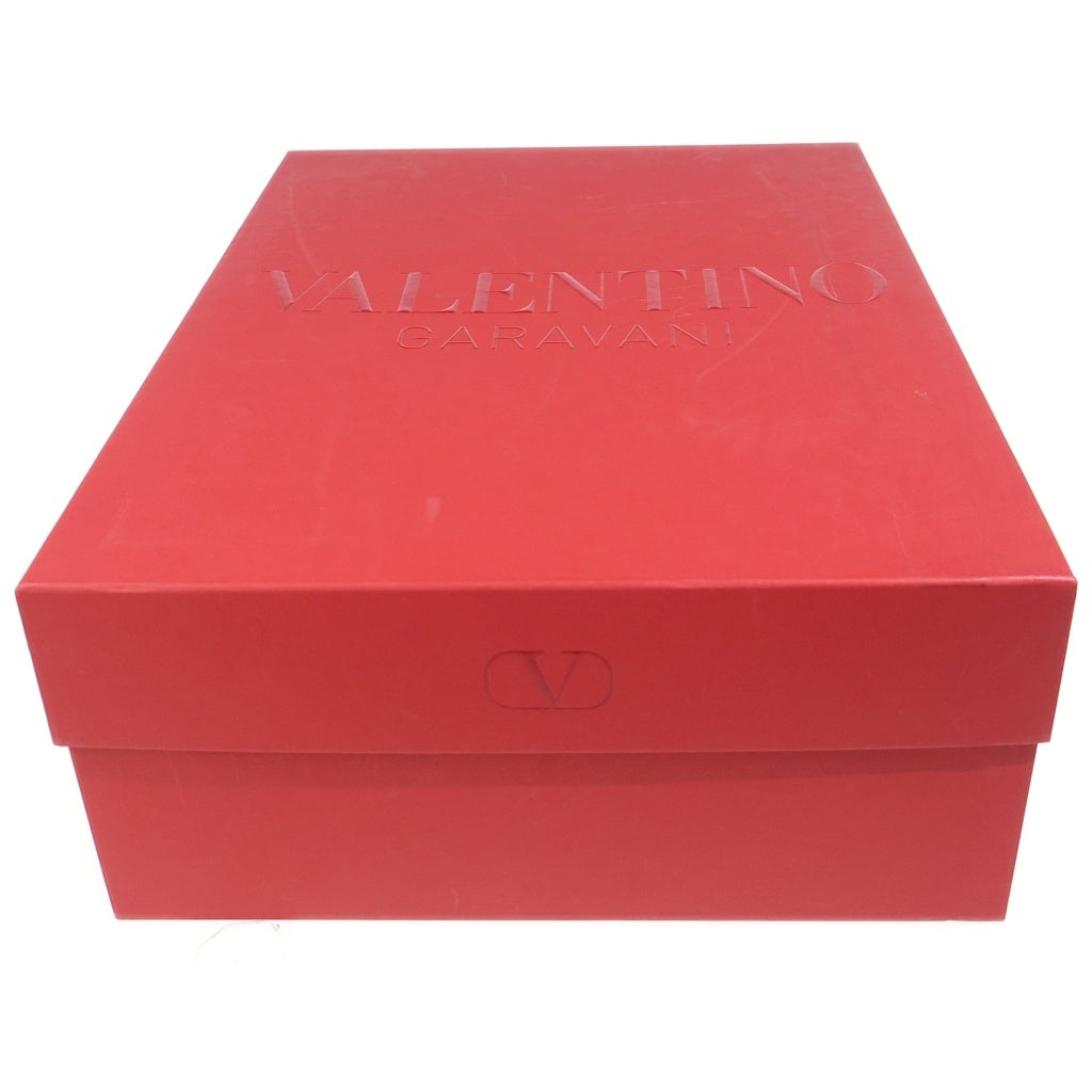 VALENTINO(ヴァレンティノ) ネットランナー ローカットスニーカー ブラック×ホワイト #44