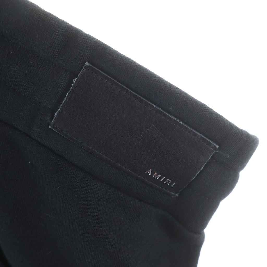AMIRI(アミリ) フロントプリントスウェットパンツ ブラック #S